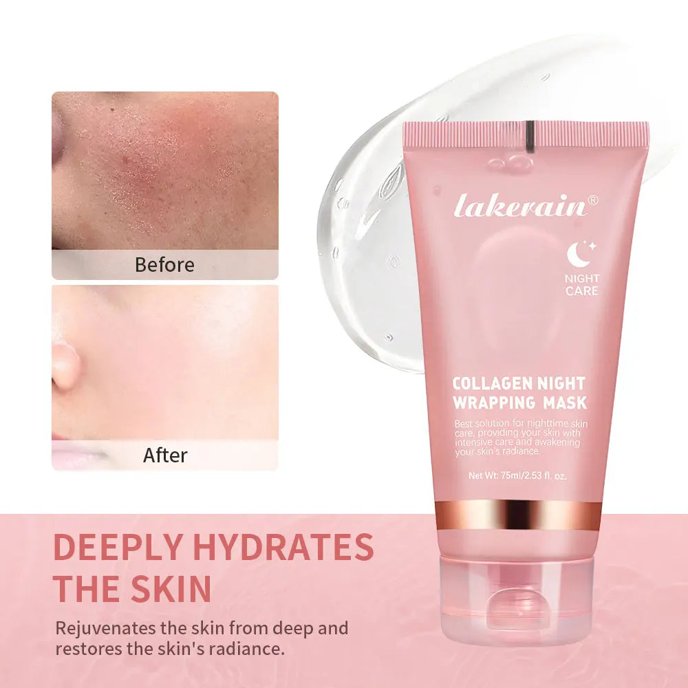 Korean Bio-Pack Collagen Night Wrapping Mask