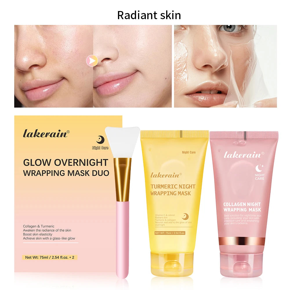 Korean Bio-Pack Collagen Night Wrapping Mask