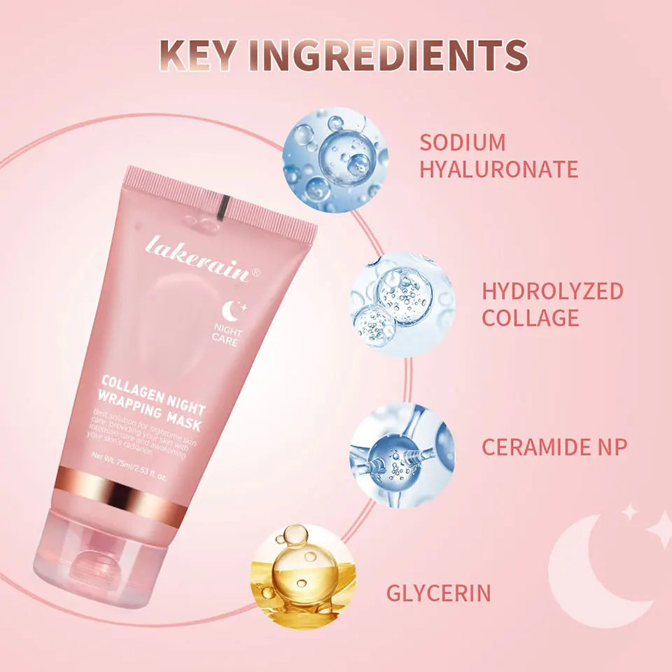 Korean Bio-Pack Collagen Night Wrapping Mask