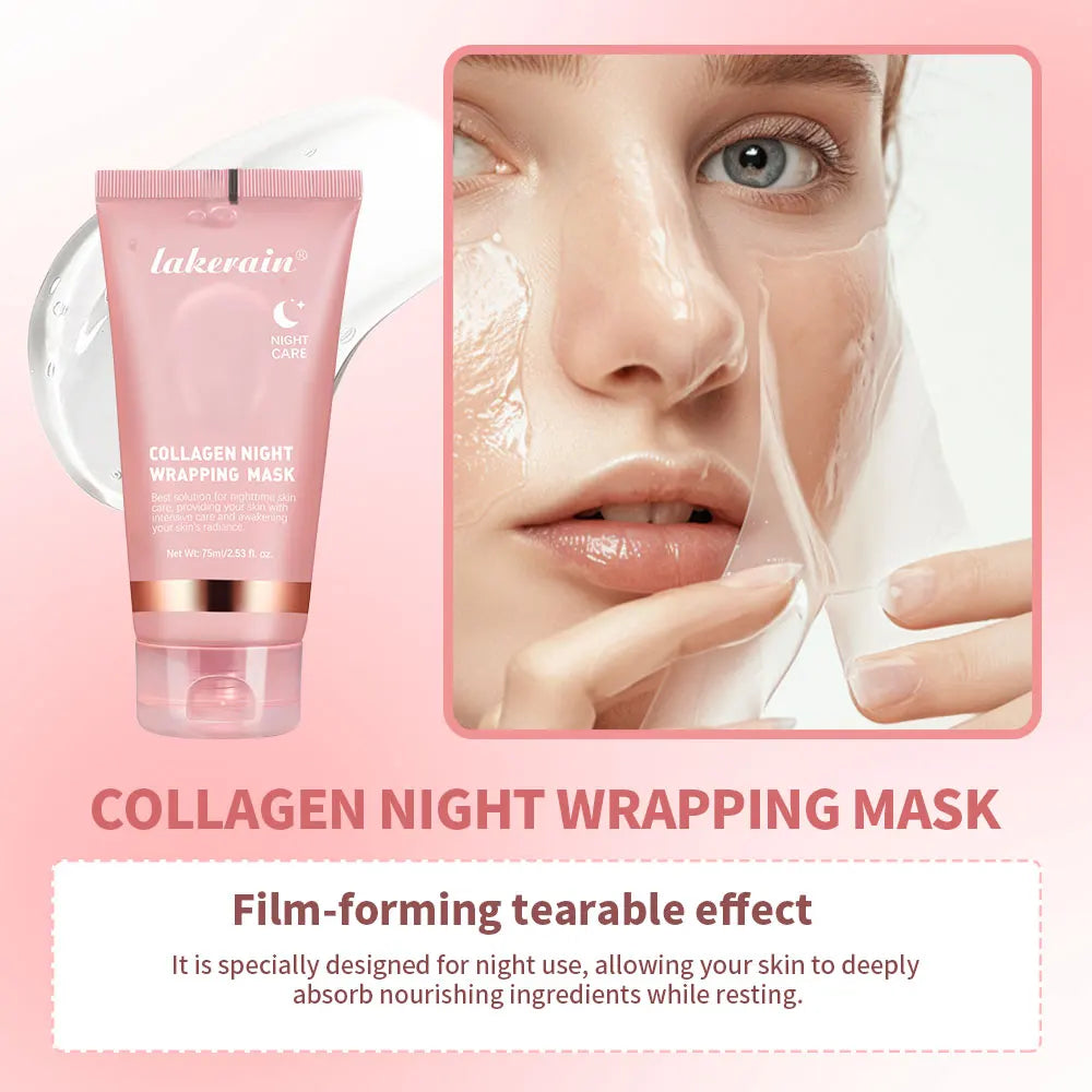 Korean Bio-Pack Collagen Night Wrapping Mask